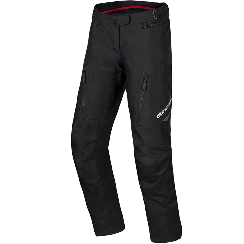 Alpinestars ST-1 Wasserdichte Motorradhose Honda Kollektion schwarz-rot