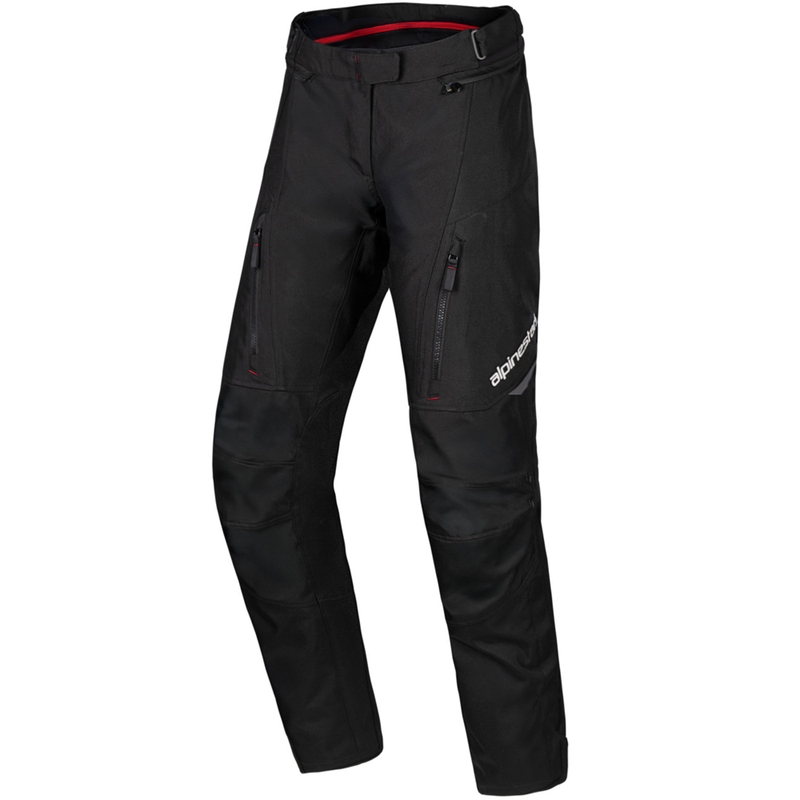Alpinestars Stella ST-1 Waterproof Damen Motorradhose Honda Kollektion schwarz-rot