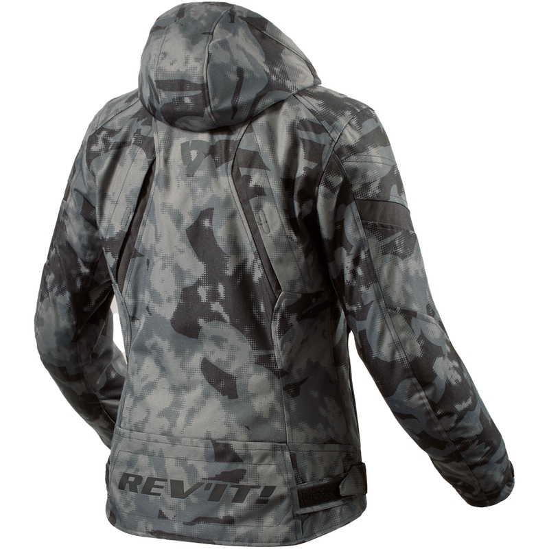 Revit Flare 3 H2O Damen-Motorradjacke, Camouflage, Dunkelgrau