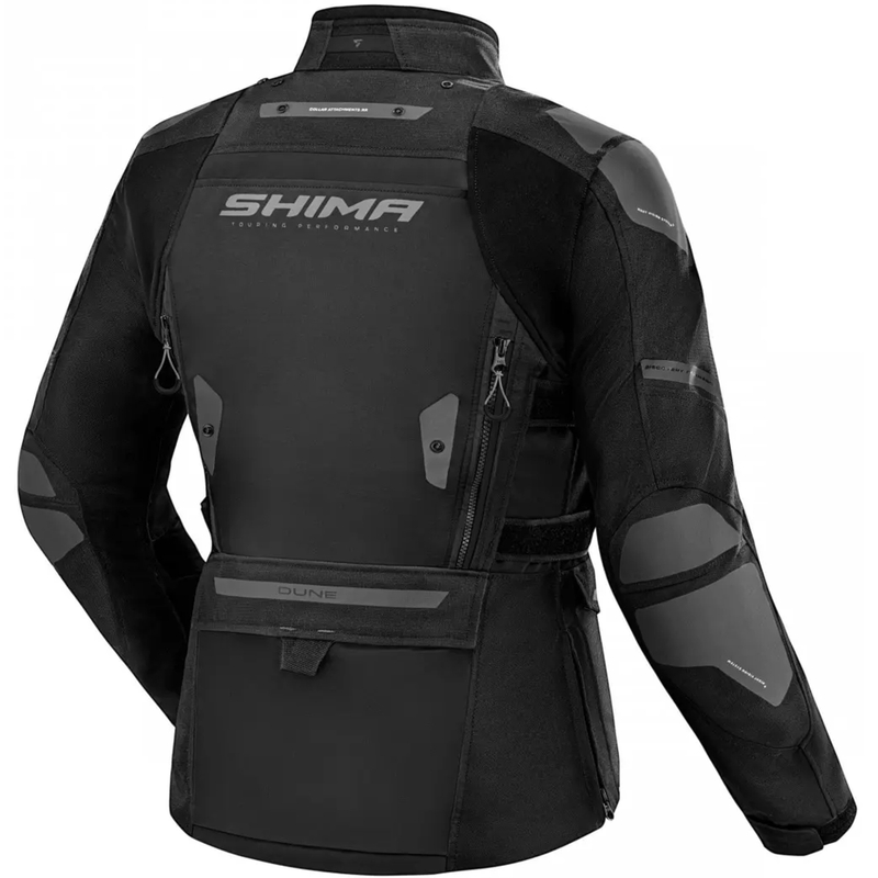 Damen Motorradjacke Shima Dune schwarz
