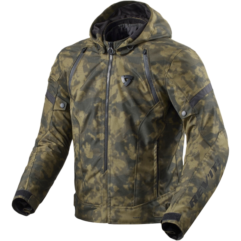 Motorradjacke Revit Flare 3 H2O camo dunkelgrün