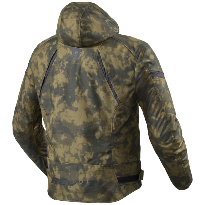 Motorradjacke Revit Flare 3 H2O camo dunkelgrün