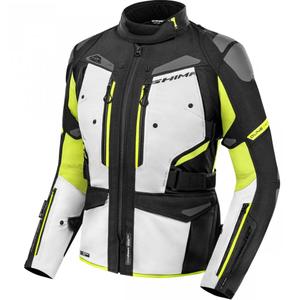 Damen Motorradjacke Shima Dune fluo gelb