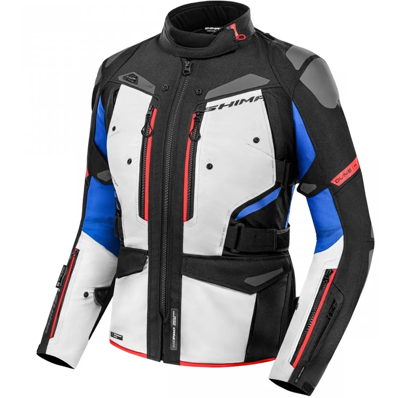 Damen Motorradjacke Shima Dune blau