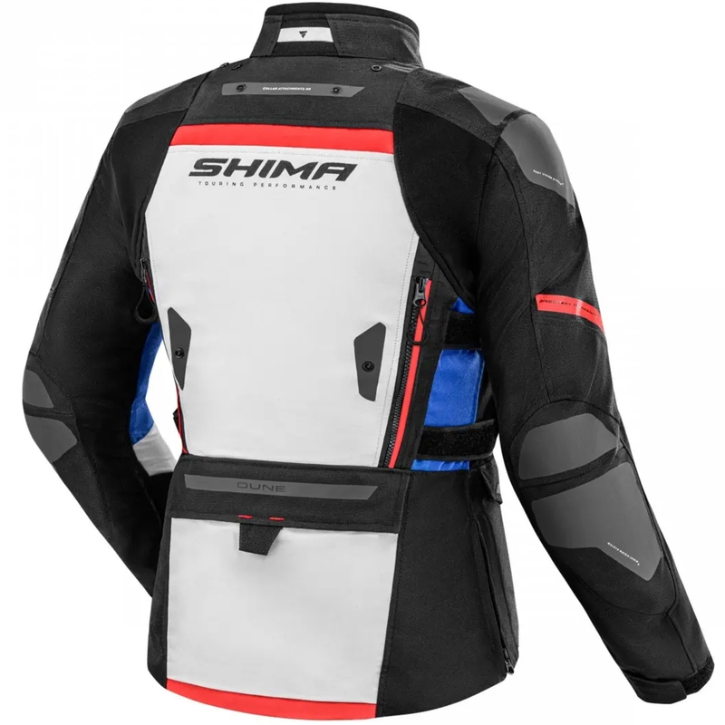 Damen Motorradjacke Shima Dune blau