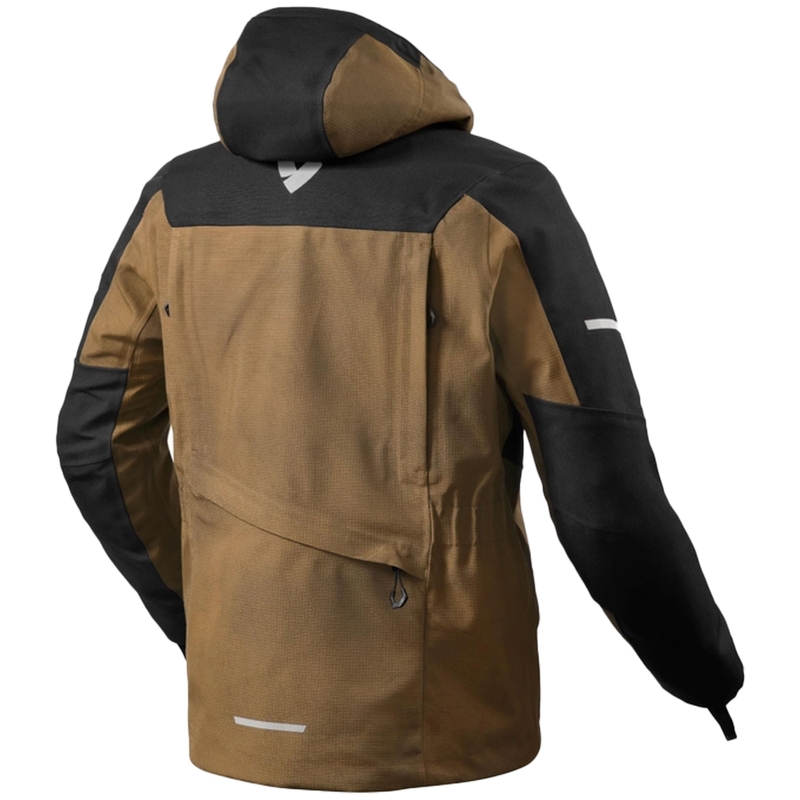 Revit Tectonic H2O Motorradjacke schwarz-braun