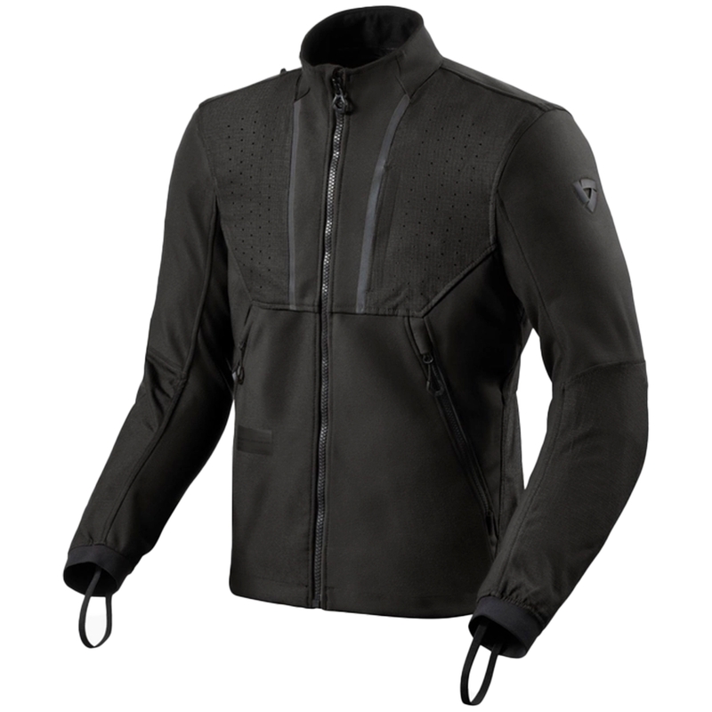 Revit Surface Motorradjacke schwarz