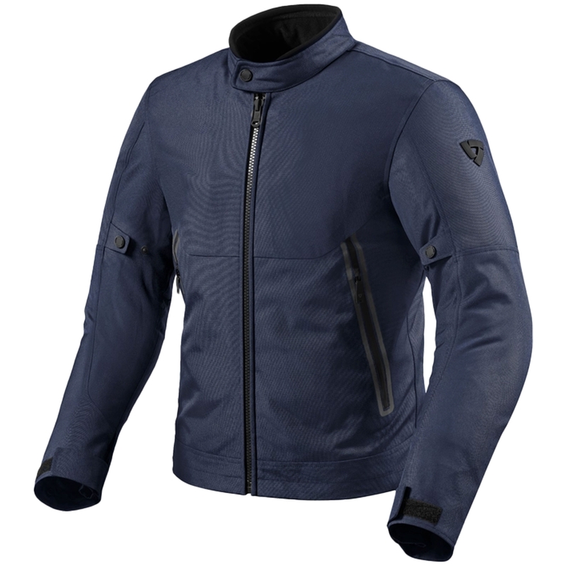 Motorradjacke Revit Shade H2O blau