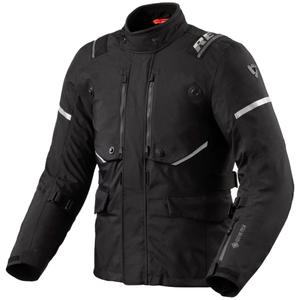 Revit Vertical GTX Motorradjacke schwarz-silber