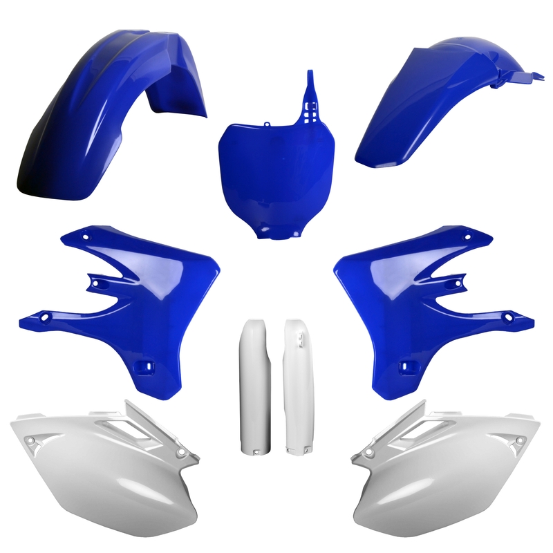 Satz Kunststoffteile POLISPORT OEM Color für YAMAHA YZ 250 F 2005, YAMAHA YZ 450 F 2005