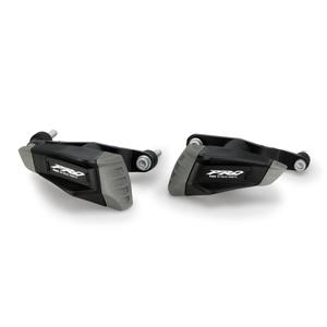 Frame sliders PUIG PRO 2.0 22031N black with grey rubber