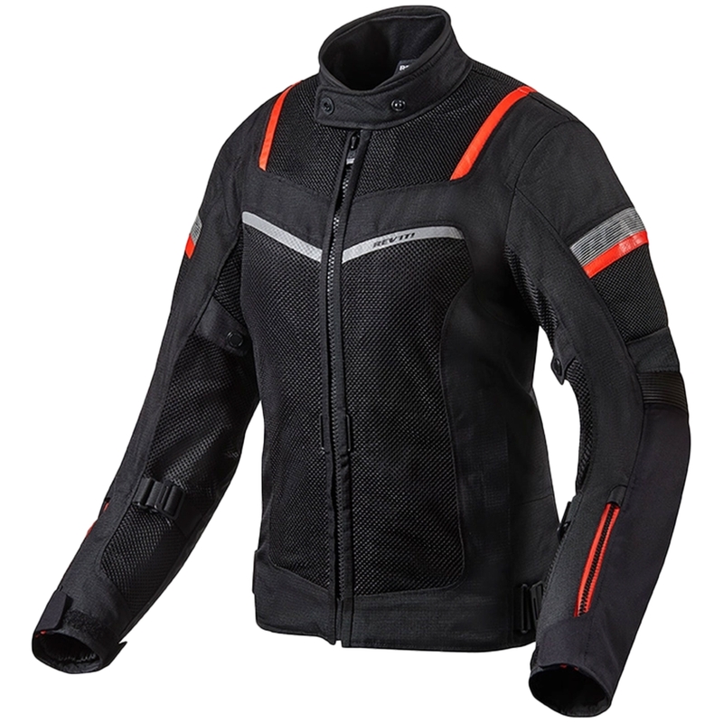 Revit Tornado 3 Damen Motorradjacke Schwarz Ausverkauf