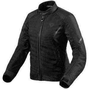 Revit Torque H2O Damen Motorradjacke Schwarz