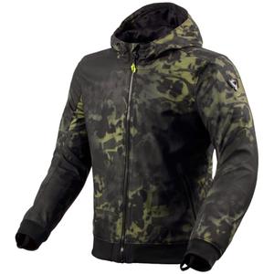 Revit Saros WB Softshelljacke schwarz-dunkelgrün