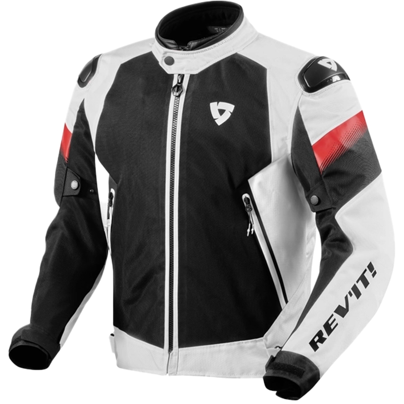Revit Control Air H2O Motorradjacke schwarz/weiß