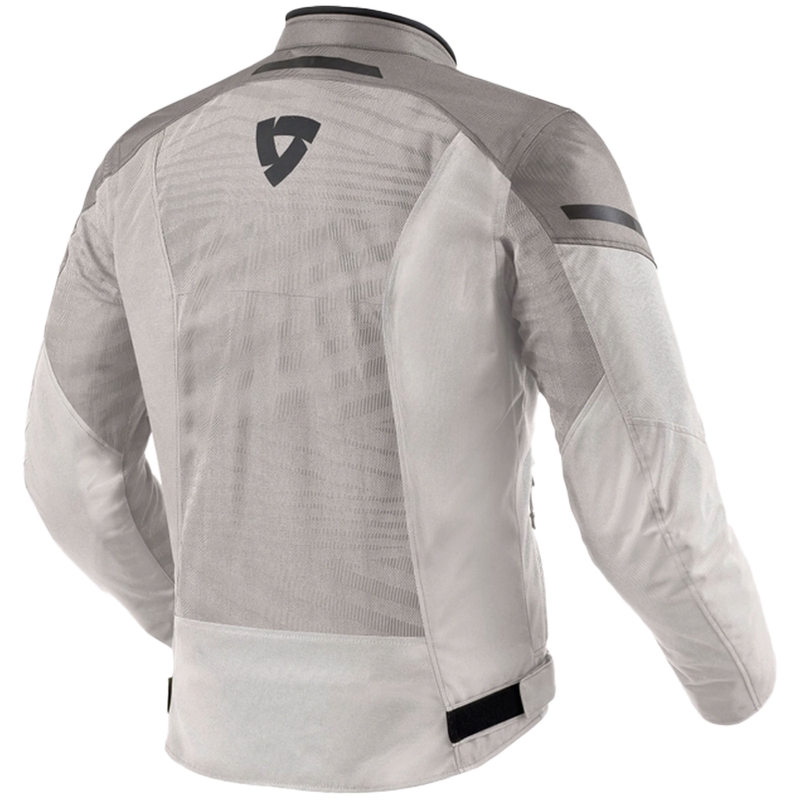 Motorradjacke Revit Torque 2 H2O Silber-Grau