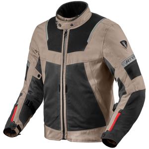 Motorradjacke Revit Tornado 4 H2O sand-schwarz