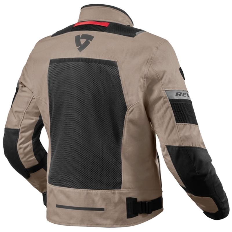Motorradjacke Revit Tornado 4 H2O sand-schwarz