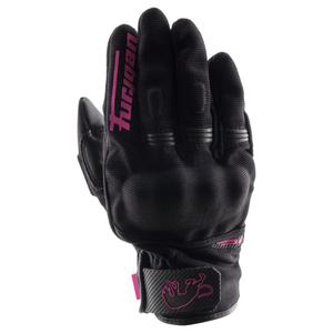 Furygan Jet Lady D3O® Evo Damen Motorradhandschuhe schwarz-pink