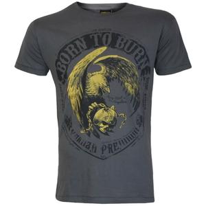 Yakuza Premium Born To Burn Flying Riots Los Angeles T-Shirt dunkelgrau