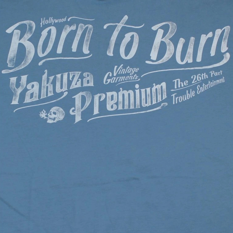 Yakuza Premium Guardian No Mercy T-Shirt blau