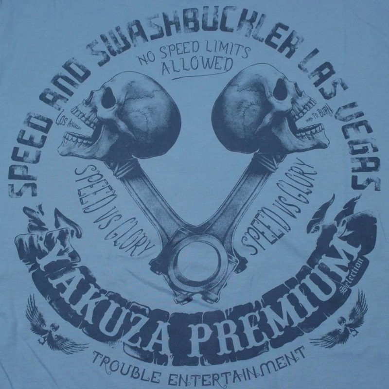 Yakuza Premium Swashbuckler Blaues T-Shirt