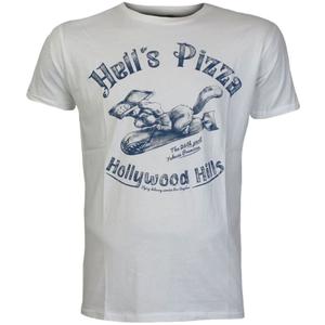 Yakuza Premium Hells Pizza T-Shirt - Los Angeles weiß
