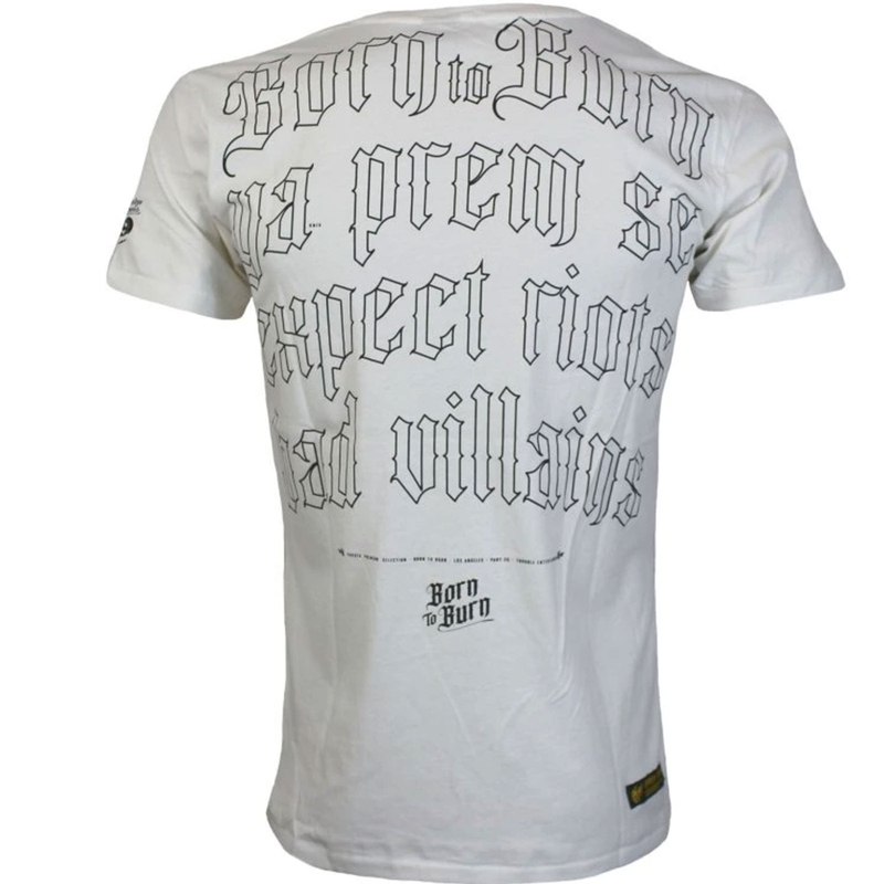 Yakuza Premium Born to Burn T-Shirt - Los Angeles weiß