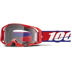 100% ARmatic Beste Motocross-Brille mit klarem Plexiglas