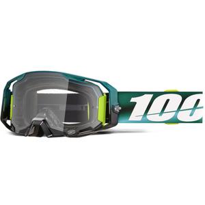 100 % ARmatic Polarity Motocross-Brille mit klarem Plexiglas