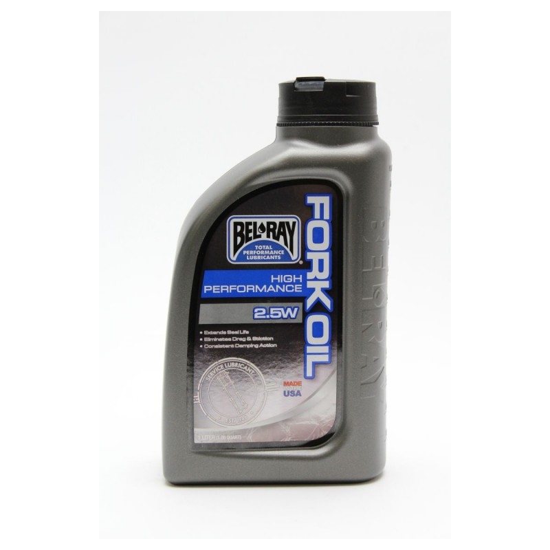 Stoßdämpferöl Bel-Ray HIGH PERFORMANCE FORK OIL 2.5W 1l