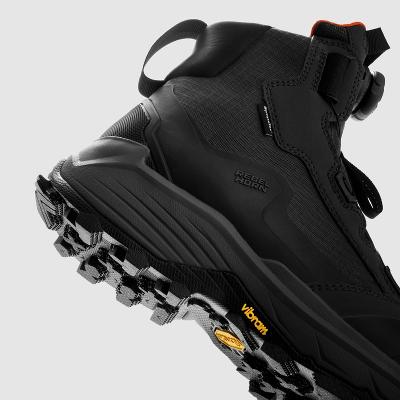 Motorradstiefel Rebelhorn Defender schwarz