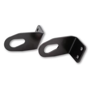 Original Highsider Pro Blinkerhalter für Ducati Motorrad Kennzeichen, schwarz