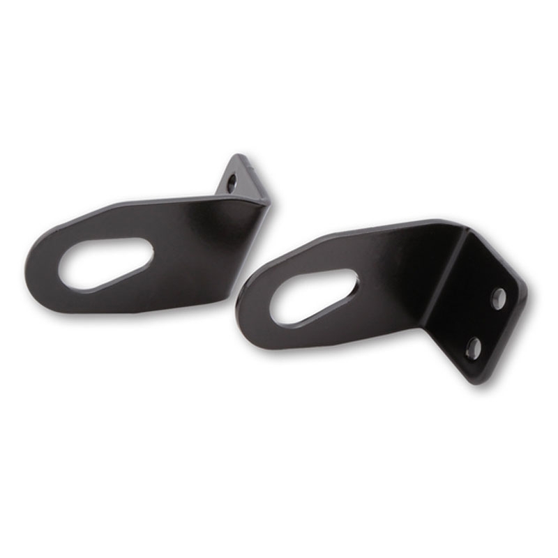 Original Highsider Pro Blinkerhalter für Ducati Motorrad Kennzeichen, schwarz