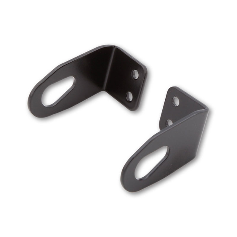Original Highsider Pro Blinkerhalter für Ducati Motorrad Kennzeichen, schwarz
