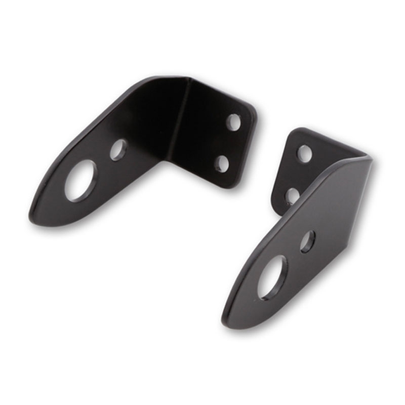 Original Highsider Pro Blinkerhalter für Honda Motorrad Kennzeichen, schwarz