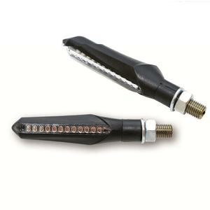 Highsider Smart Run LED Motorradblinker schwarz