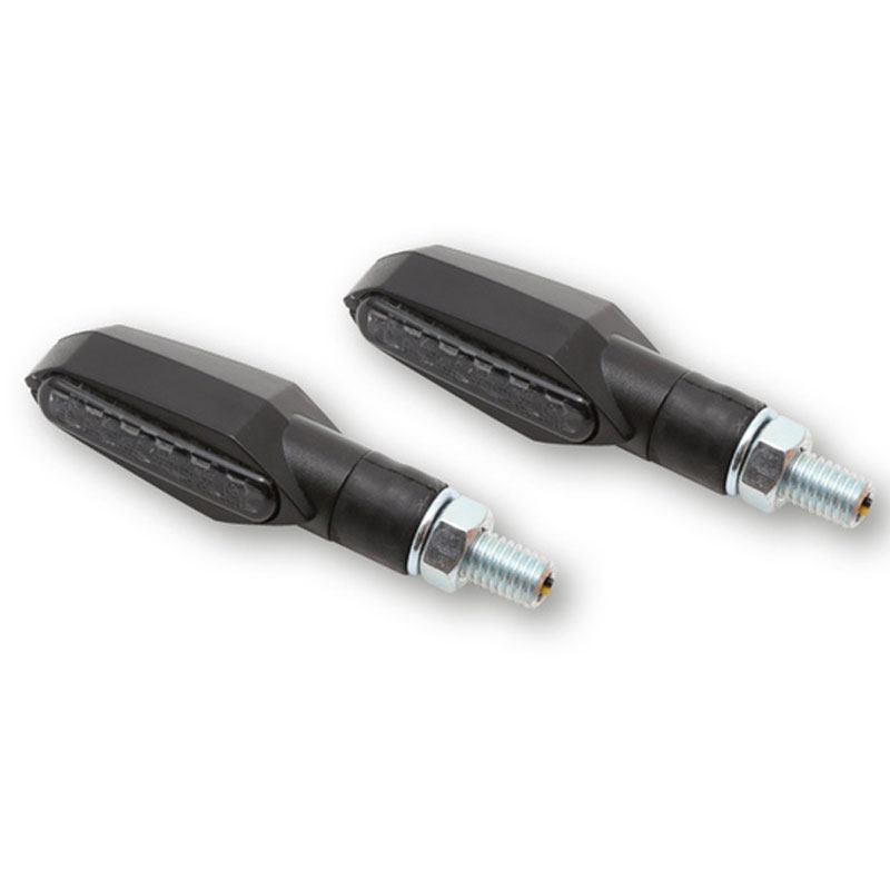 Motorradblinker Highsider Smart Multiface LED schwarz