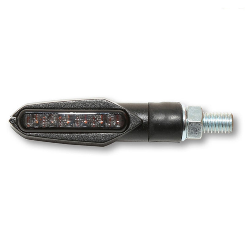 Motorradblinker Highsider Smart Multiface LED schwarz