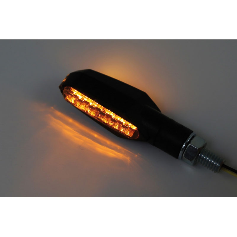 Motorradblinker Highsider Smart Multiface LED schwarz