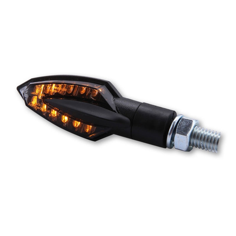 Motorradblinker Highsider Smart Vinci LED schwarz