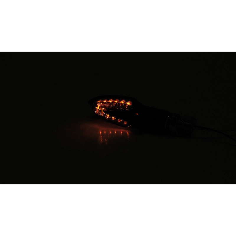 Motorradblinker Highsider Smart Vinci LED schwarz
