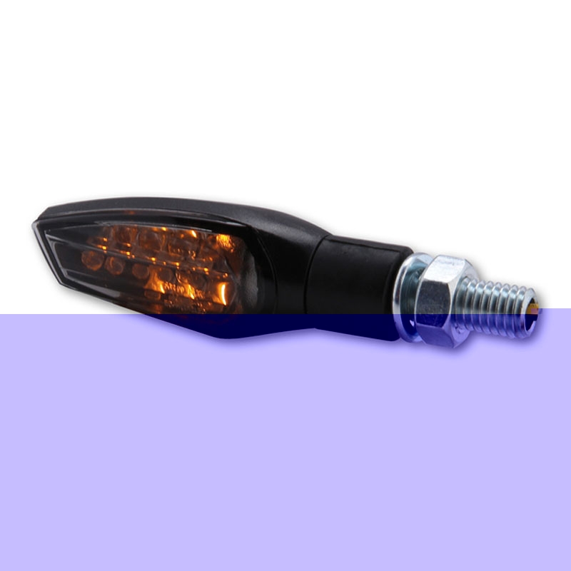 Motorradblinker Highsider Smart Nova LED schwarz