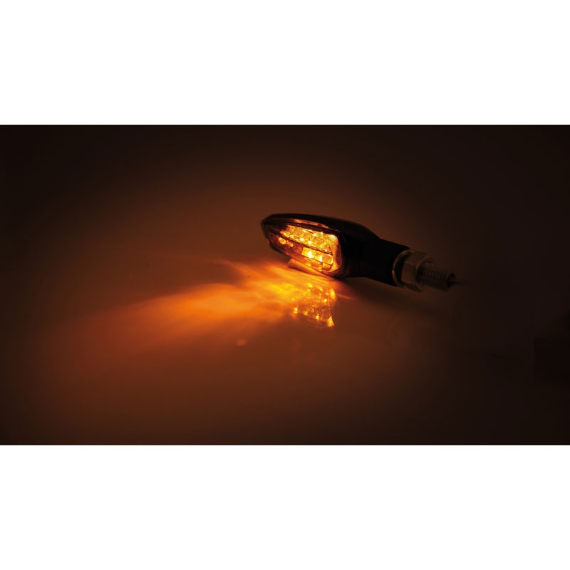 Motorradblinker Highsider Smart Nova LED schwarz