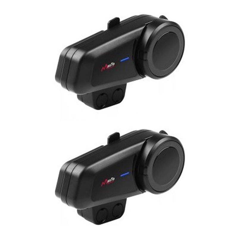 2er-Set Bluetooth-Gegensprechanlage MaxTo M2