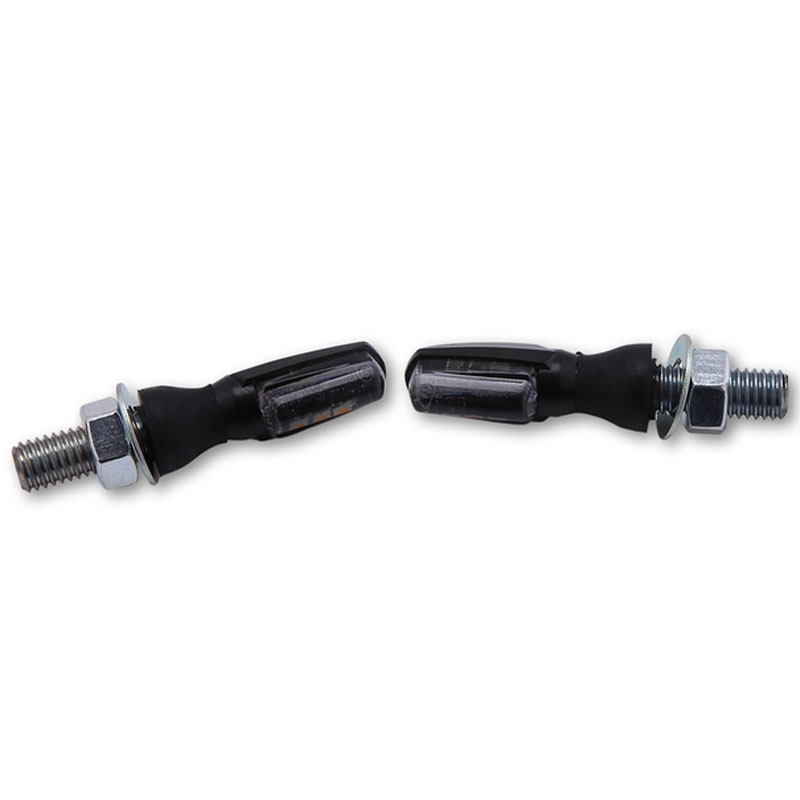 Motorradblinker Highsider Smart SPARK LED 2in1 schwarz
