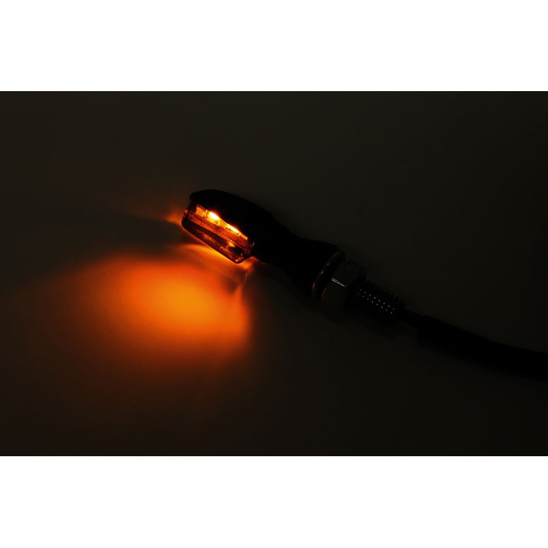 Motorradblinker Highsider Smart SPARK LED 2in1 schwarz