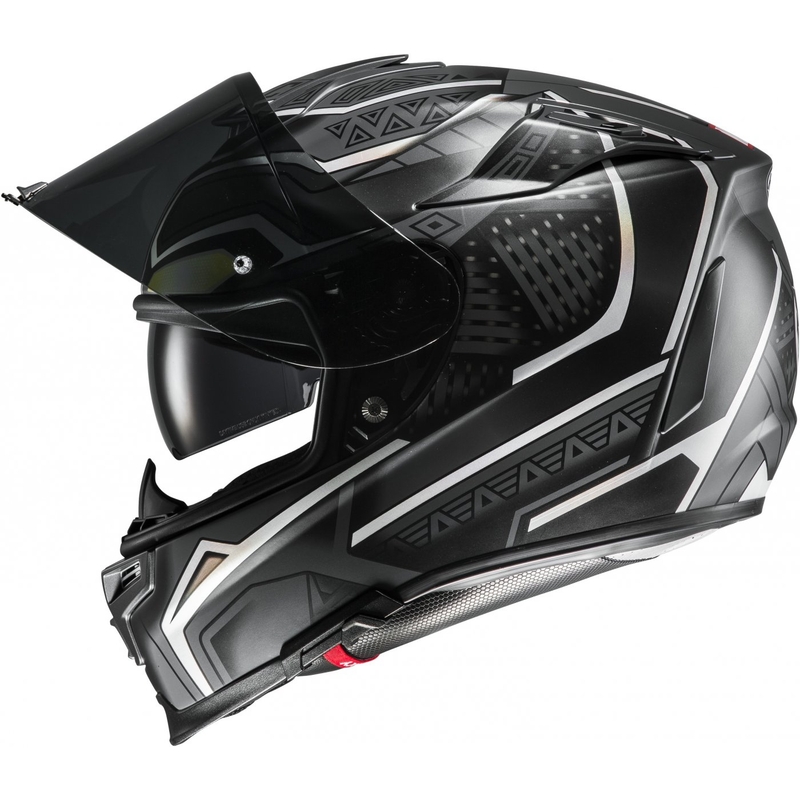 Integral Motorradhelm HJC RPHA 70 Black Panther Marvel MC5SF Ausverkauf