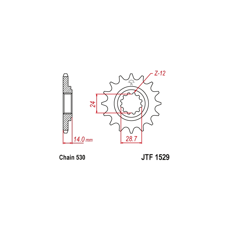 Ritzel JT 17T, 520