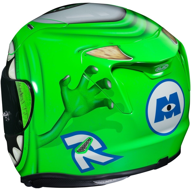 Integral Motorradhelm HJC RPHA 11 Mike Wazowski Disney MC4 Ausverkauf